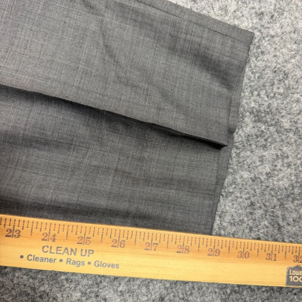 Peter Millar Suit 2 Button Mens 48R (Fits 46S) Grey 100% Wool 42x29 EUC Canada